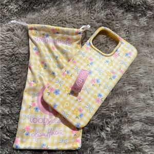Loopy Case Yellow Floral Phone Case